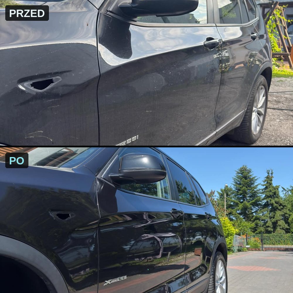 BMW X3 – karoseria przed i po
