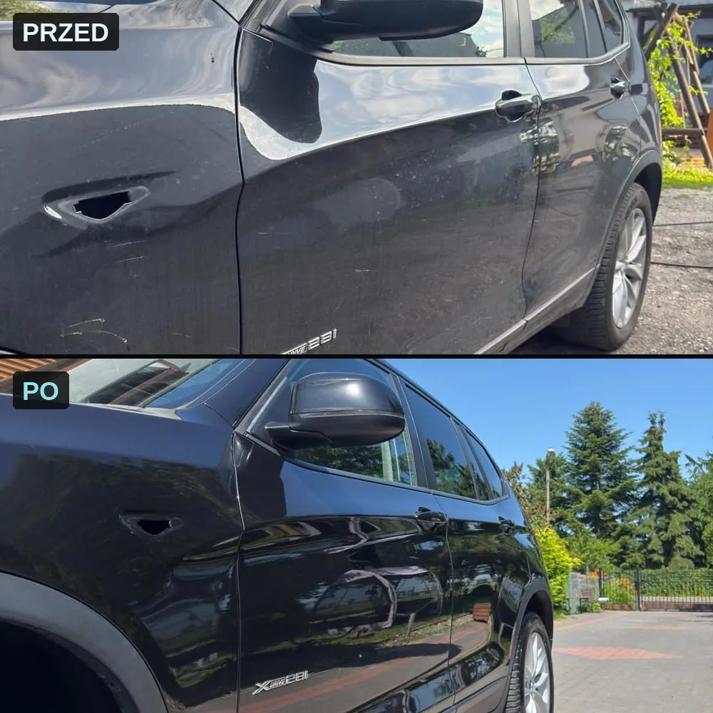 BMW X3 – karoseria przed i po